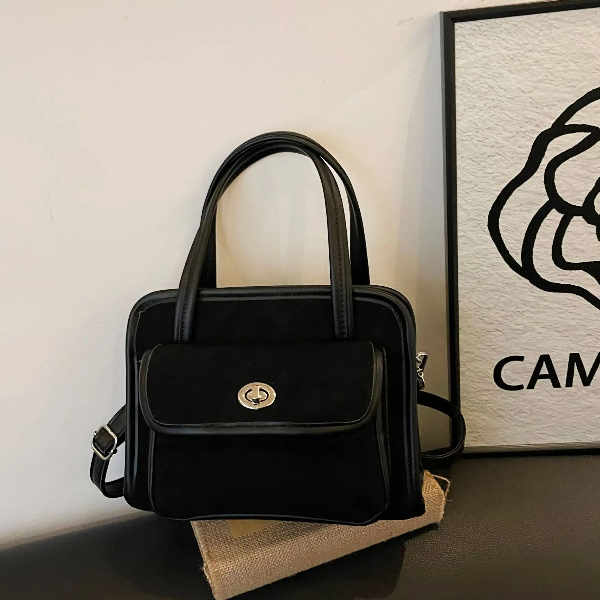 

2025 Premium Work Tote for Professionals, Soft Leather Multi-functional Crossbody Bag Spacious Shoulder Purse for Office Commute