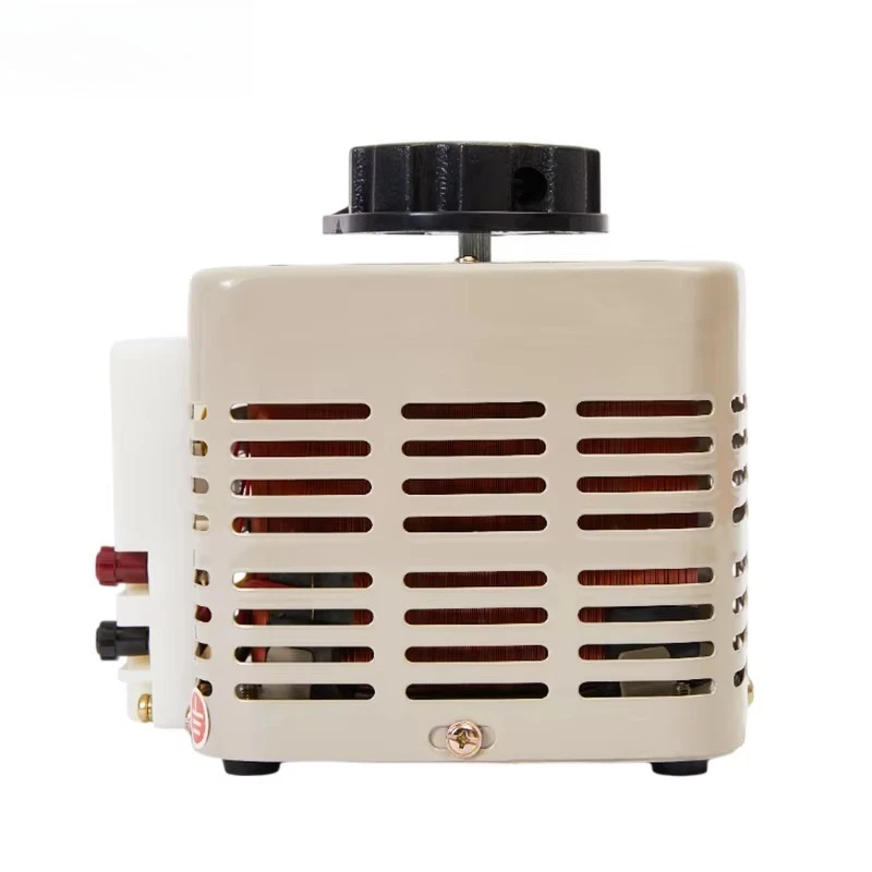 เครื่องควบคุมแรงดันไฟฟ้าทองแดง TDGC2-0.5KVA 1KVA 2KVA เครื่องควบคุมแรงดันไฟฟ้าอุตสาหกรรม แรงดันขาออก 0-250V/0-300V เครื่องควบคุมแรงดันไฟฟ้ากระแสสลับ