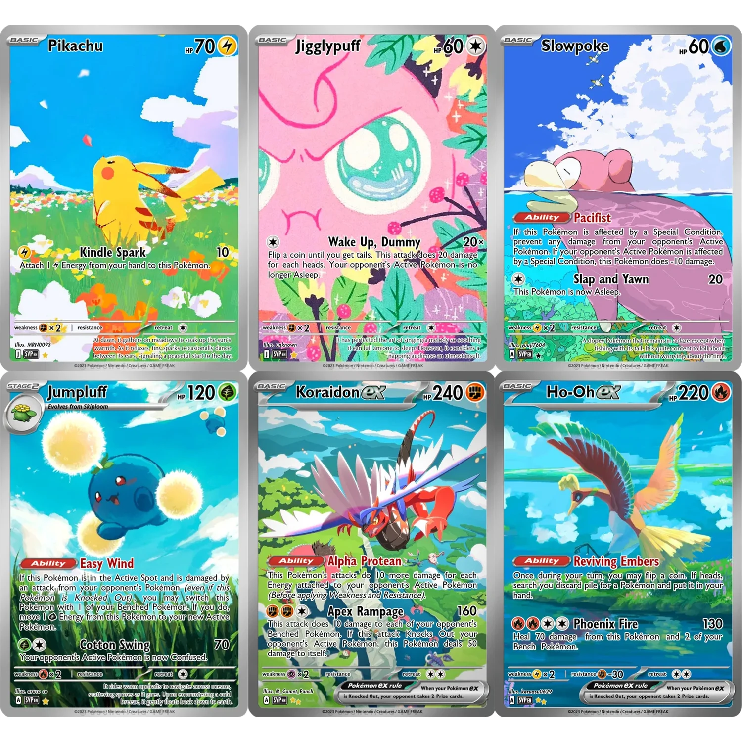 PTCG PKM Karte Sky-Serie Set Koraidon Etc. Art Custom Card Hochwertige Anime-Sammelkarte Real Life Cards RH TCG