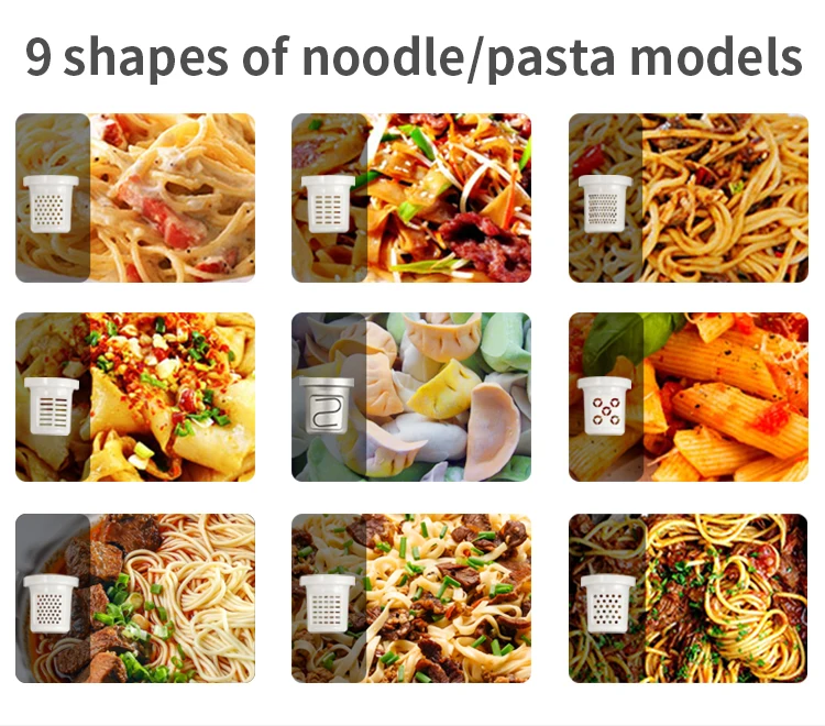 For Kitchen Electric Food Grade Portable Fresh Pasta Maker Chinese Factory Automatic Noodle Making Machine For Home