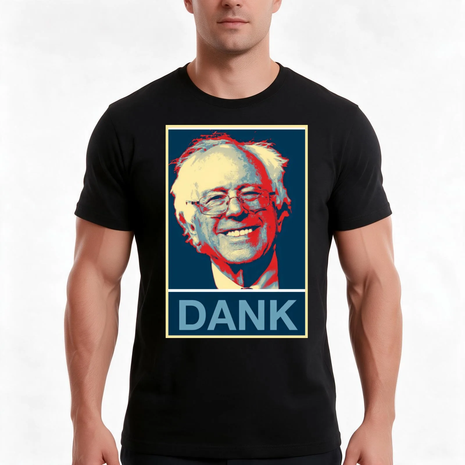 Bernie Sanders Official Dank Apparel T-Shirt Summer Casual Cotton Tee Oversized Streetwear Tops Vintage Graphic Print
