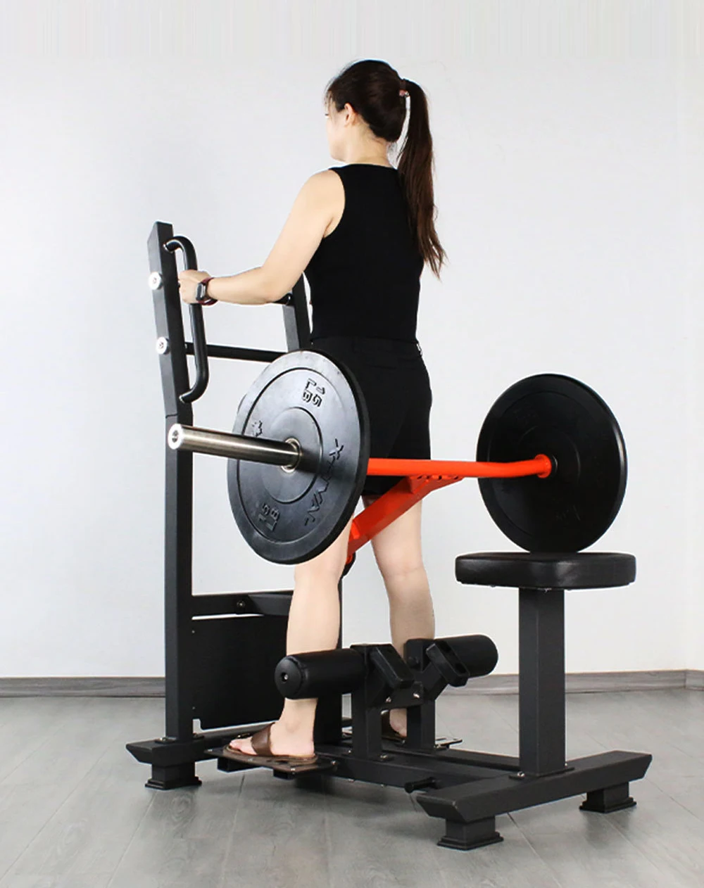 プロフェッショナルプレートロードトレーナー筋力トレーニング機器商業スタンディングヒップスラストマシン