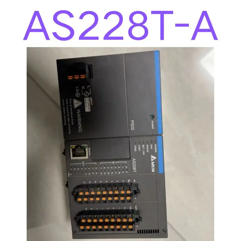 Imagem -04 - Teste de Segunda Mão ok As228t-a e As-ps02 Controlador Programável