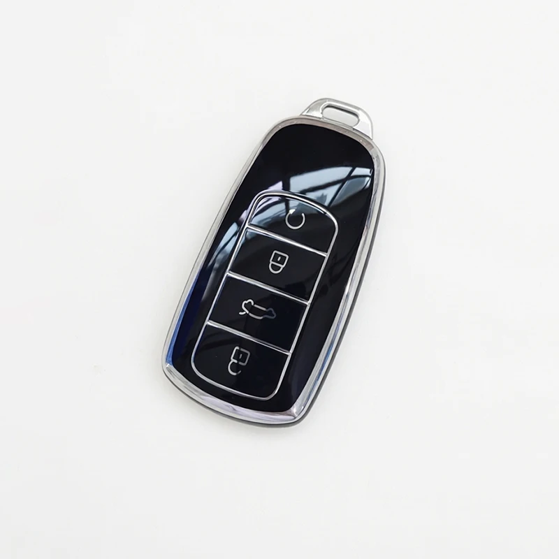 TPU Autoschlüsselhülle für Chery Jaecoo J8 J7 8 7 Omoda 9 5 C5 Tiggo 8 Pro Tiggo 7 Pro Max Schlüsselanhänger Vollschutz Halter Zubehör – Detail 4