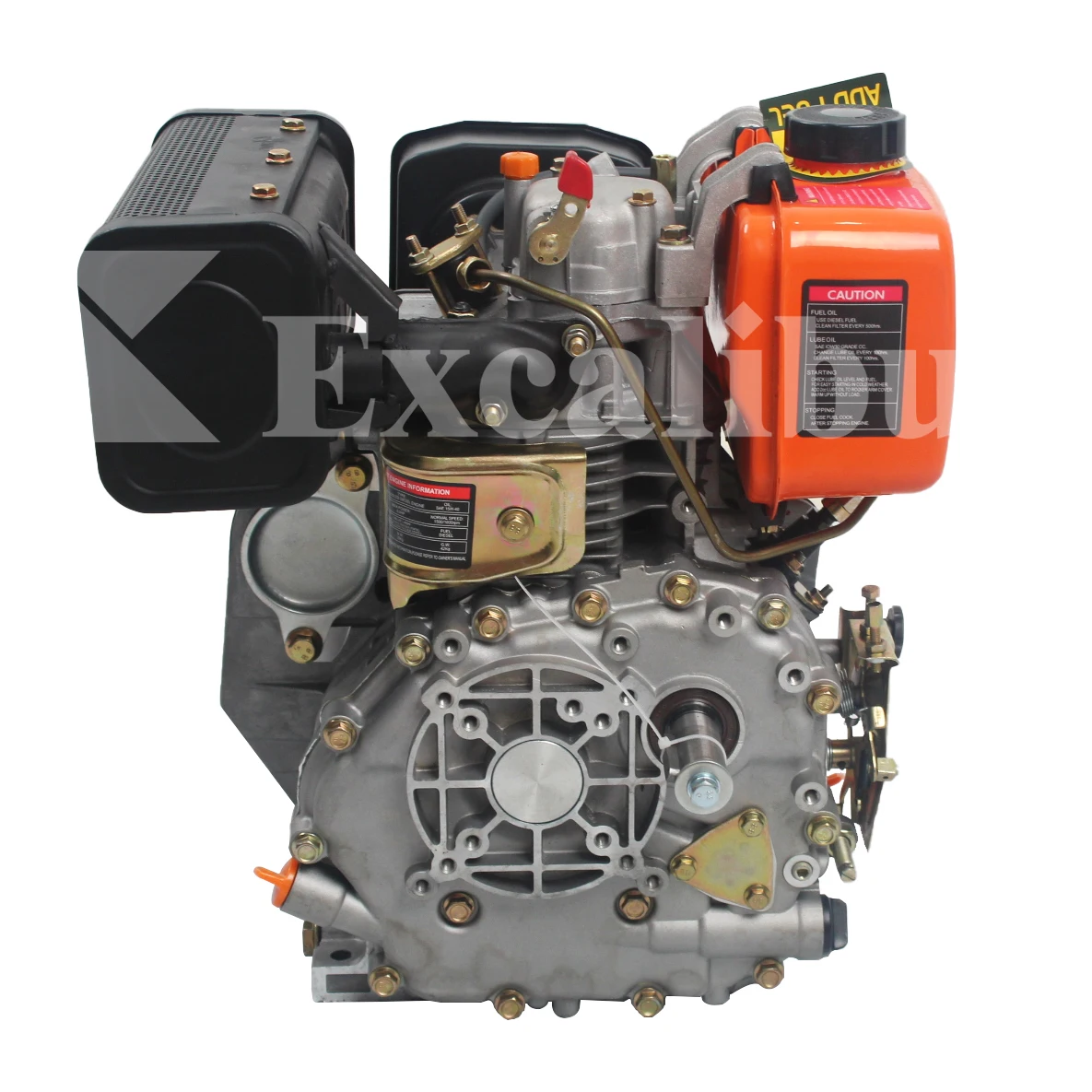Excalibur Small S178FSE Engine Motor De 6.6HP Power Vertical Shaft for Assembly