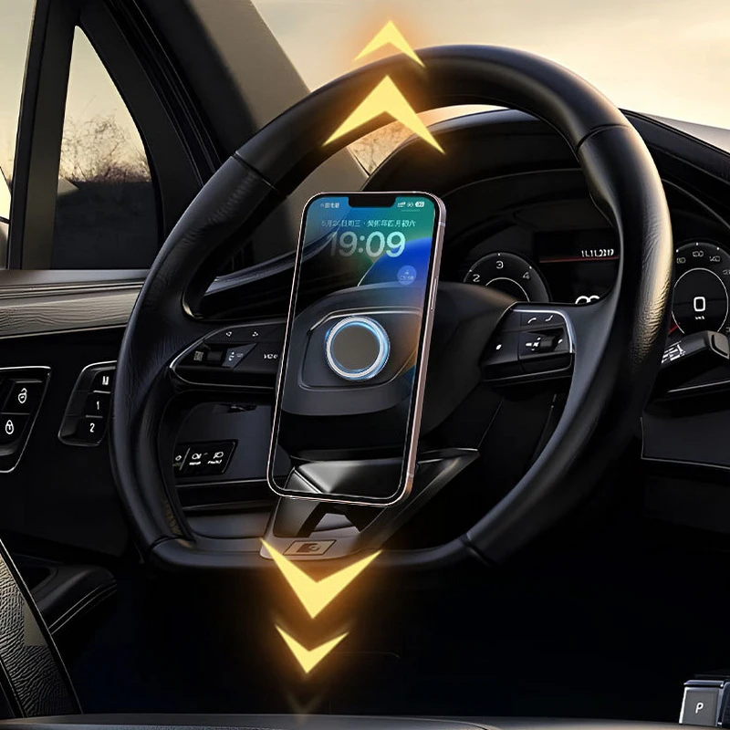 Without Gravity Magnetic Car Phone Holder Mount Universal Mobile Phone GPS Magnet Stand In Car Bracket For All Phones