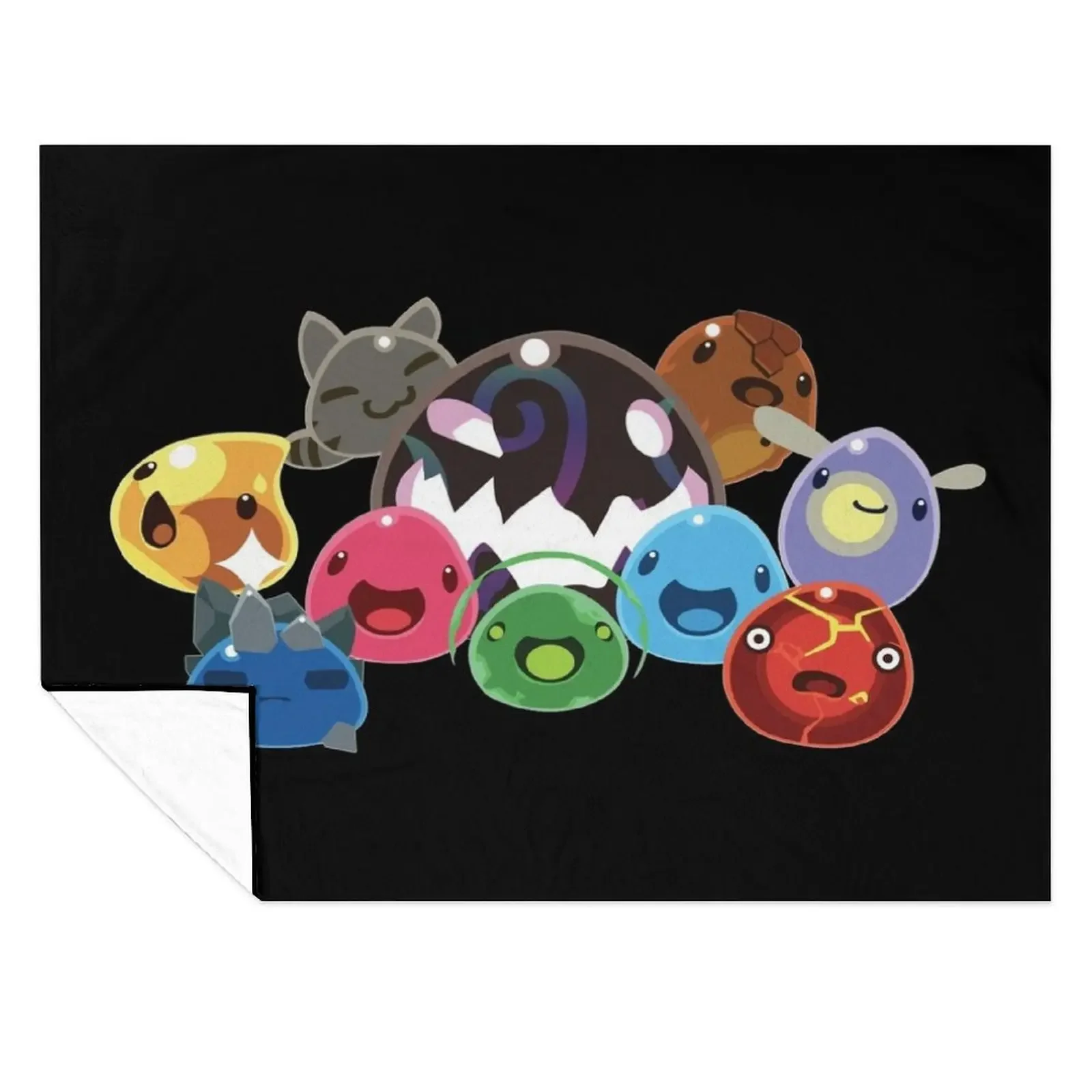 

Slime Rancher Slimes Throw Blanket Thins Multi-Purpose Soft Plaid christmas gifts Blankets