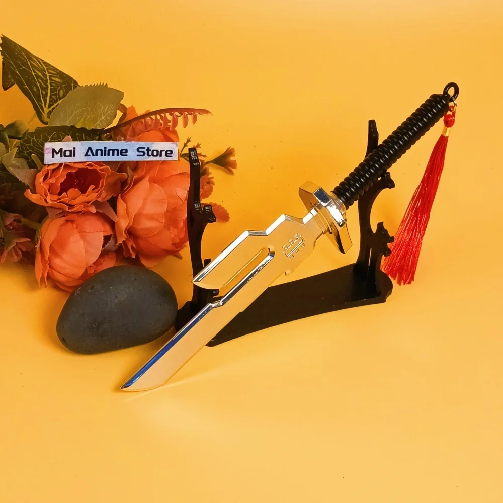 Katana Fushiguro Toji 8,2 cala, katana japońska w naturalnej wielkości, stalowy miecz, anime Jujutsu Kaisen, metalowa szabla samurajska, nóż ninja, zabawka, prezent