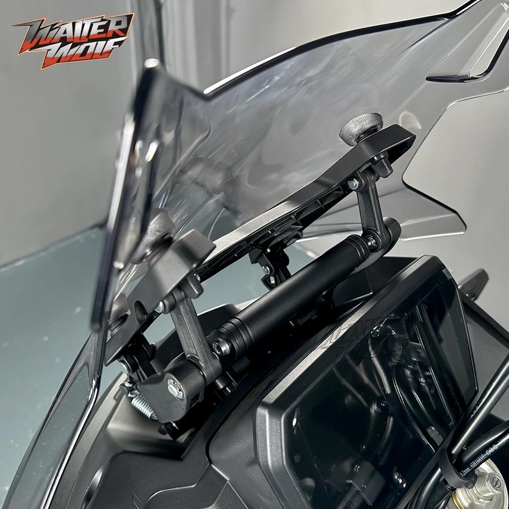 DS525X GPS Navigation Mount Support Bracket For Voge Valico 525 525DSX DSX525 2023 2024 Phone Recorder Camare Cross Bar Holder