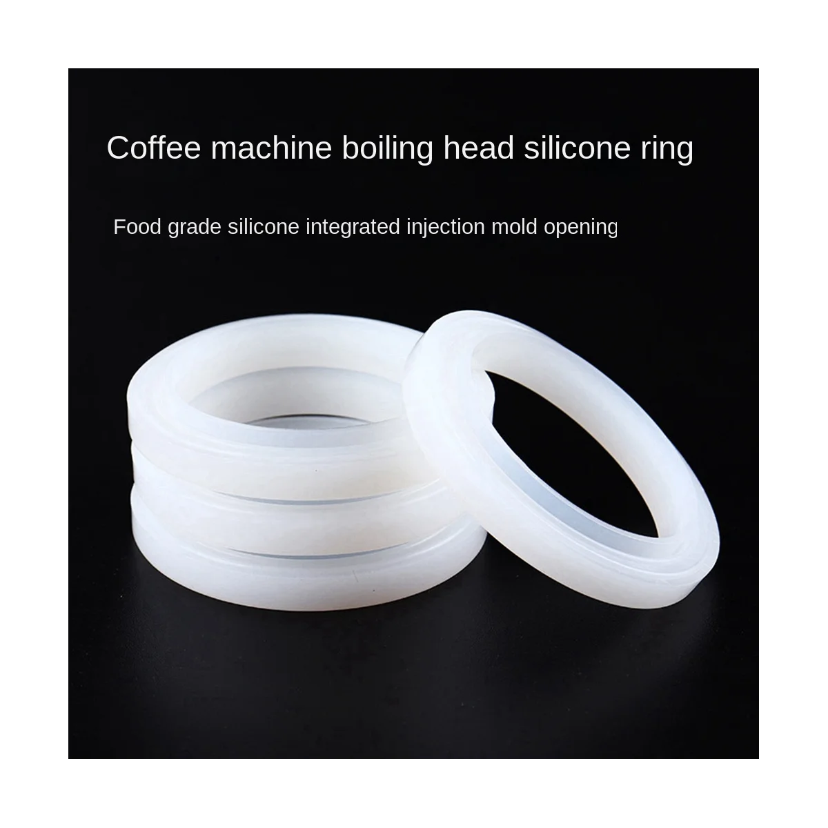 Junta de cabezal de preparación de silicona para cafetera, anillo de sellado, piezas de máquina para cafetera 450/870/878/880