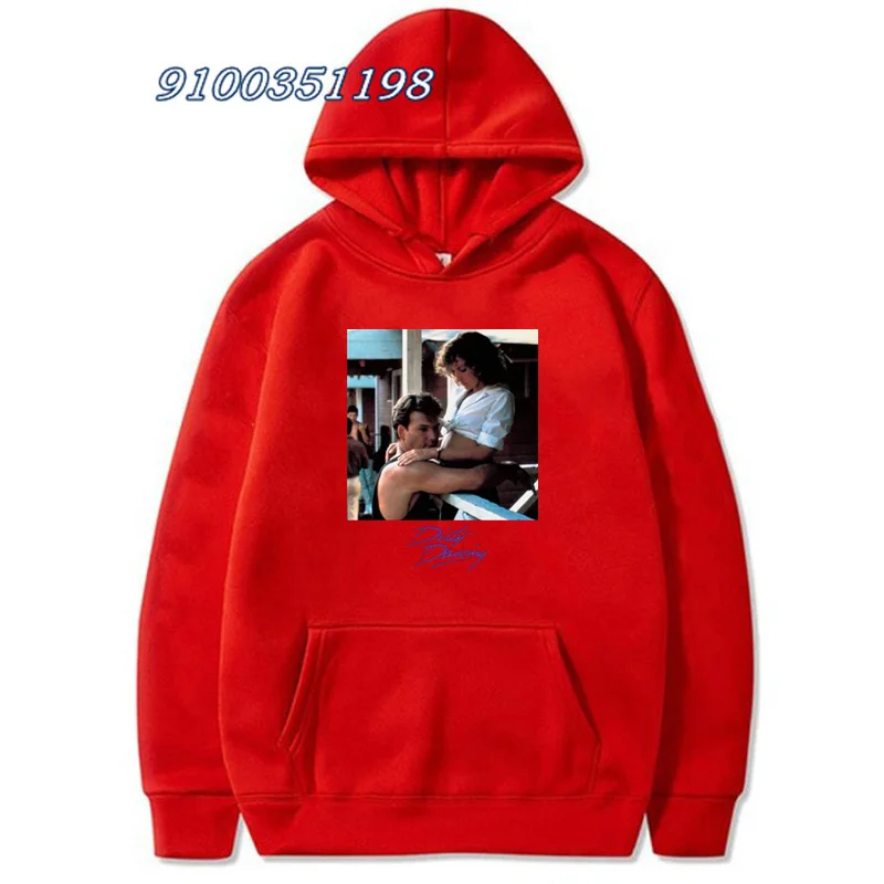 Autumn Dirty Dancing Hoodie Women Fashion Long Sleeve Hooded Tops Pullovers Oversized Streetwear Korea Style Sweatshirts