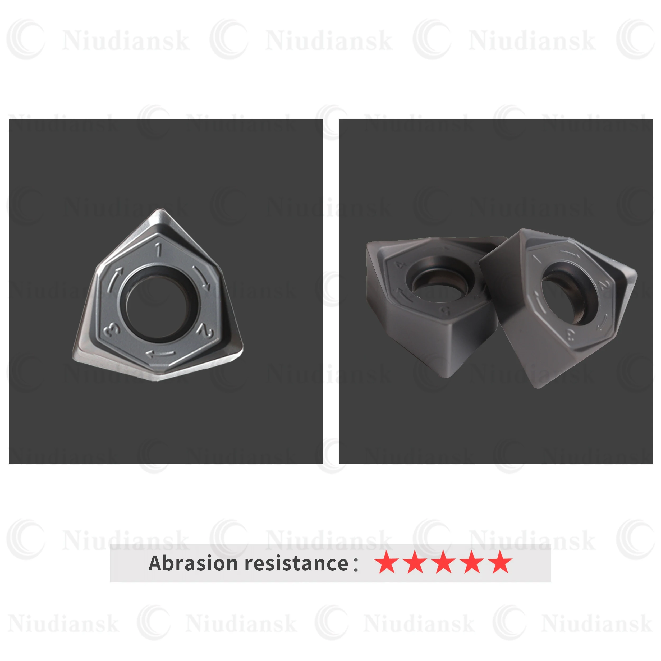 Lathe Tool Fast Feed Milling Blade WNMU060408 WNMU080608EN GM LF6018 Steel And Stainle Steel General Material WNMU Series Cutter