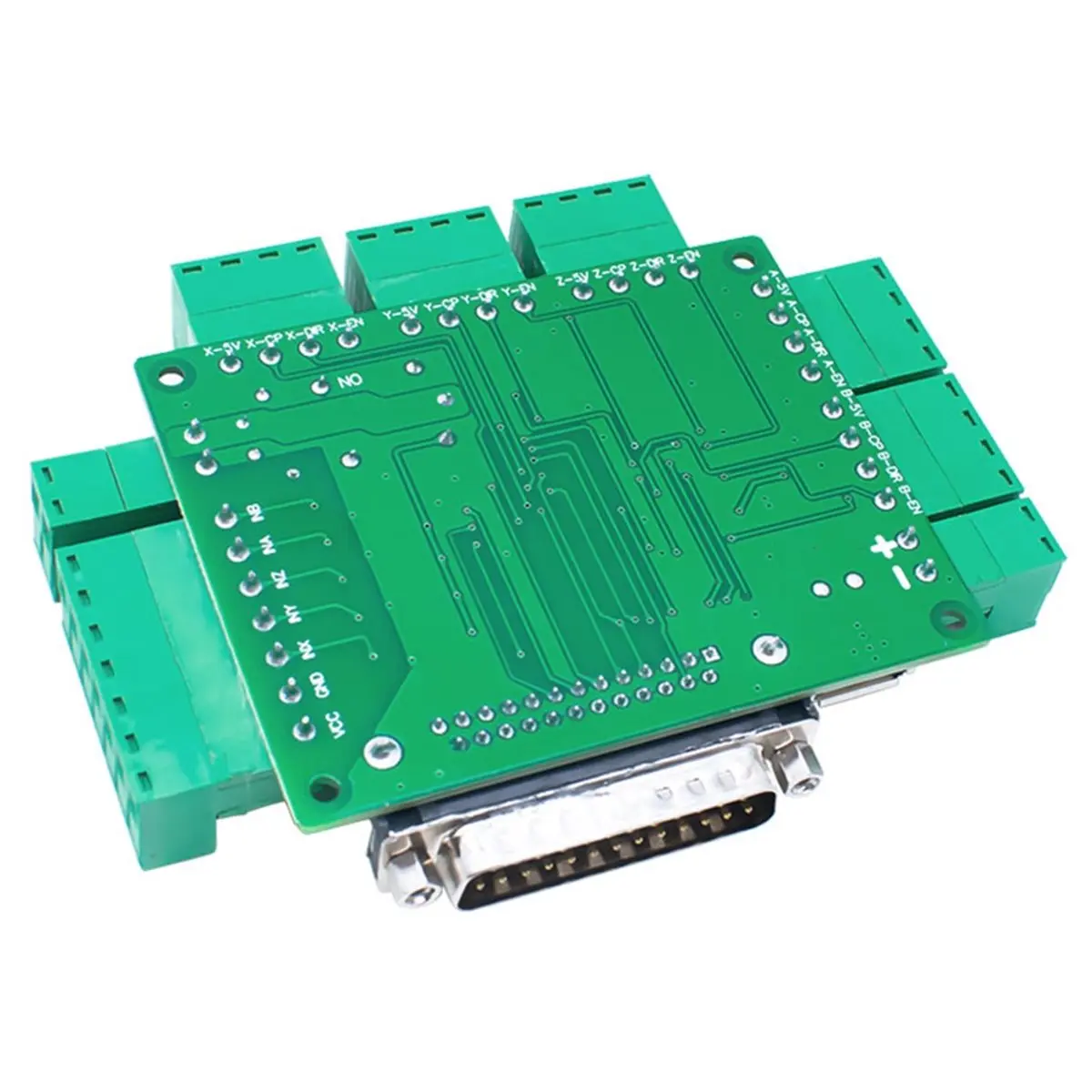 5- Engraving Machine Interface Board Cnc Interface Board with Optical Coupling Isolated Usb Power Supply
