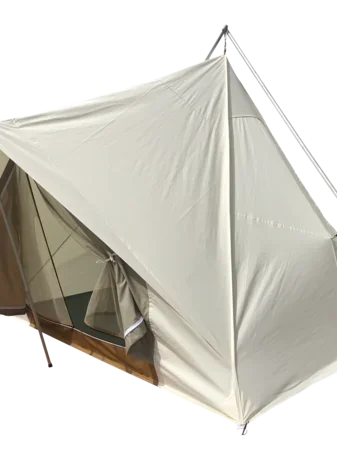 Outdoor camping retro American denim American drama Yellowstone canvas winter fire tent
