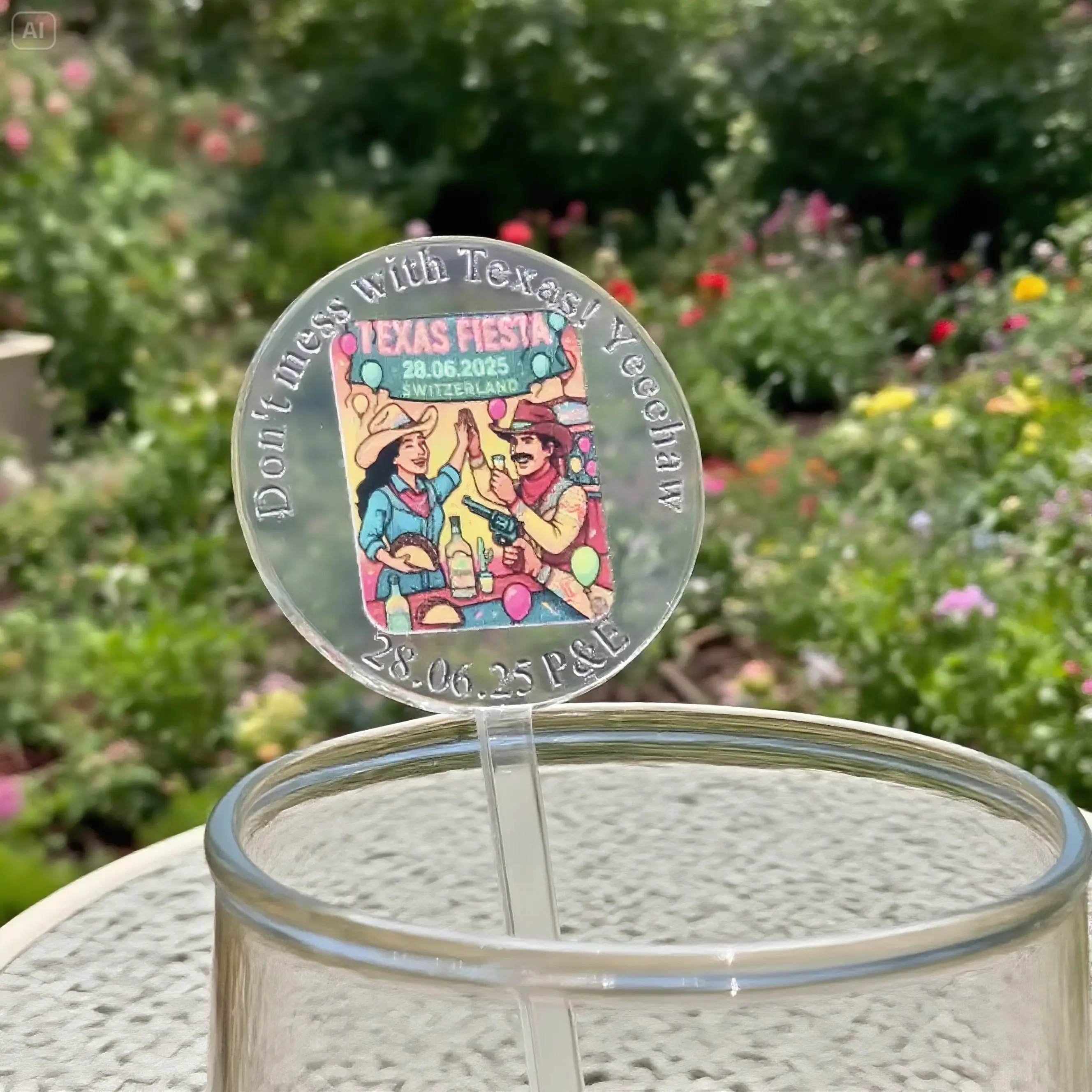 صور مخصصة للشرب اثارة العصي هدايا الحفلات شخصية كوكتيل اثارة العصي الاكريليك حفلة شرب اثارة العصي هدايا الزفاف التبويب