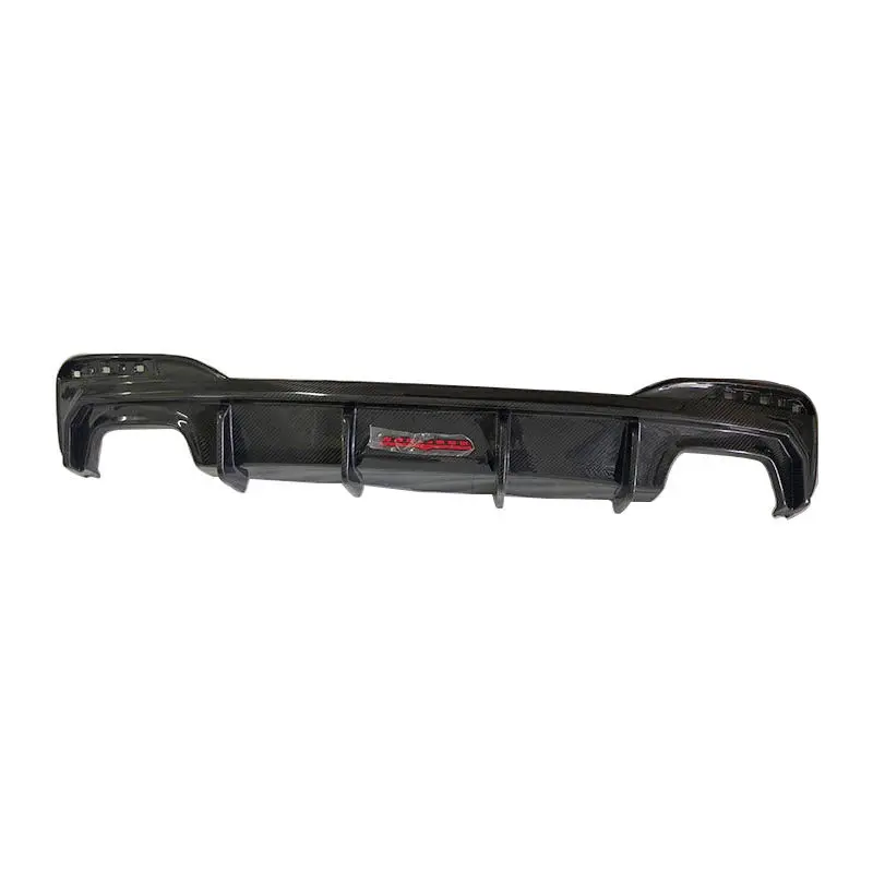 Dry Carbon Fiber Fibre Rear Diffuser Lip For BMW 5 Series G30 G38 2021-2023,100% tested well