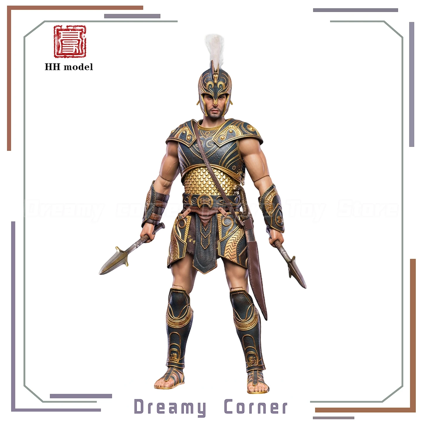 

【В наличии】Оригинальный HHMODEL HAOYUTOYS HH18062 Императорский легион Греческий Бог войны 1/6 Фигурка Коллекция Орнамент Игрушка