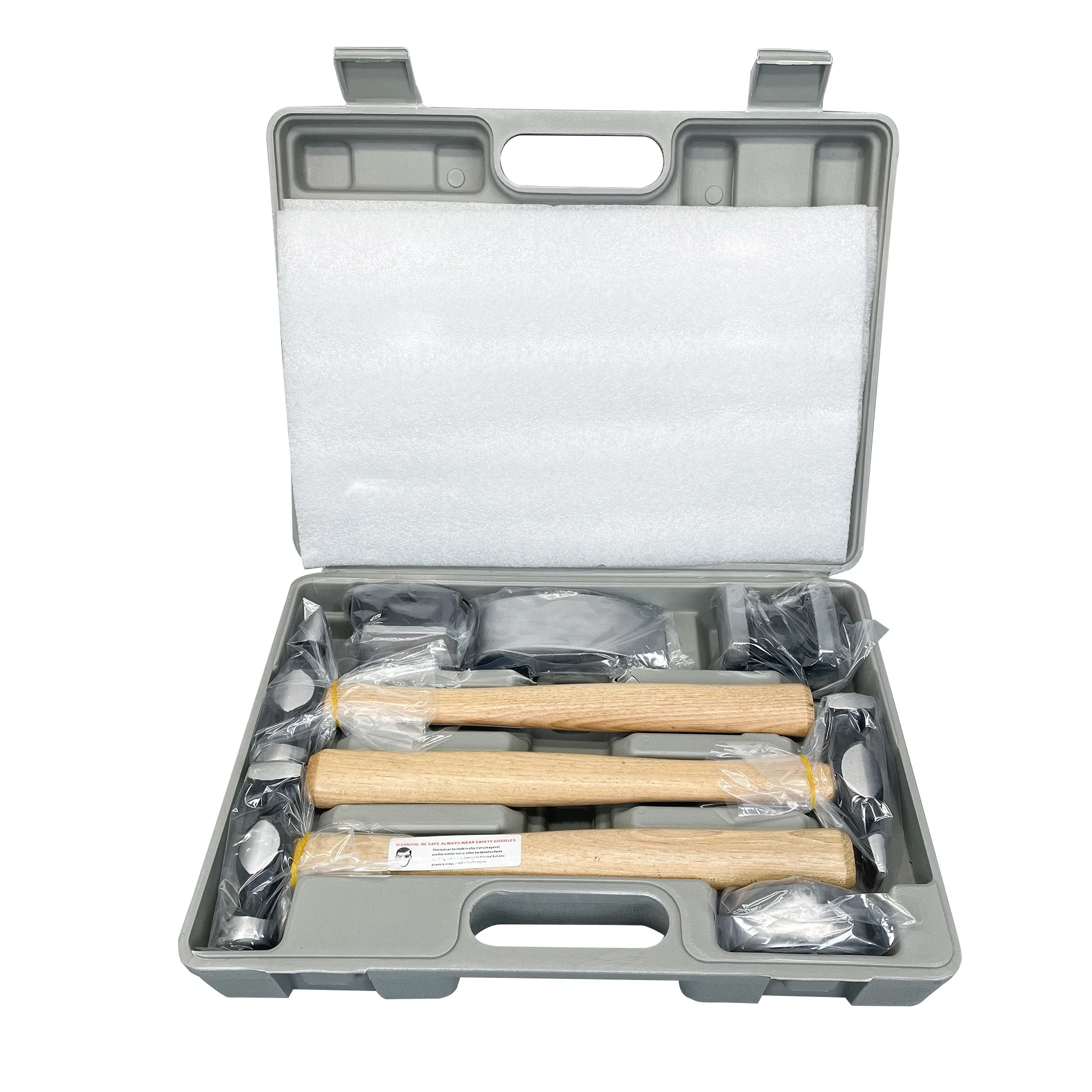 7pcs Auto Panel Beating Dent Ding Tools Set Panel Beating Hammer And Dolly Set