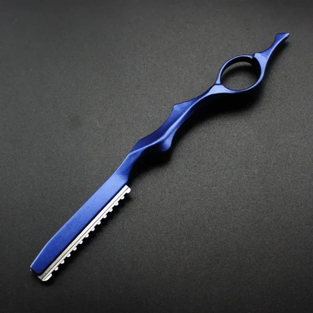 Maquinilla de afeitar profesional de acero inoxidable para peluquería, cuchillo de corte de cabello afilado, herramientas de salón, Japón