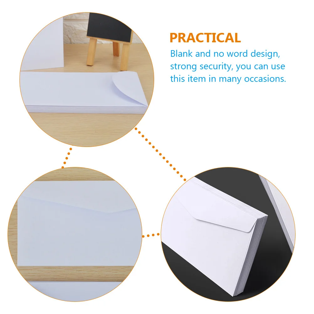 20Pcs Thick Paper Envelopes Reusable Compostable Multi-Purpose Business Letter Invitation Cards Envelopes Cheque Envelope