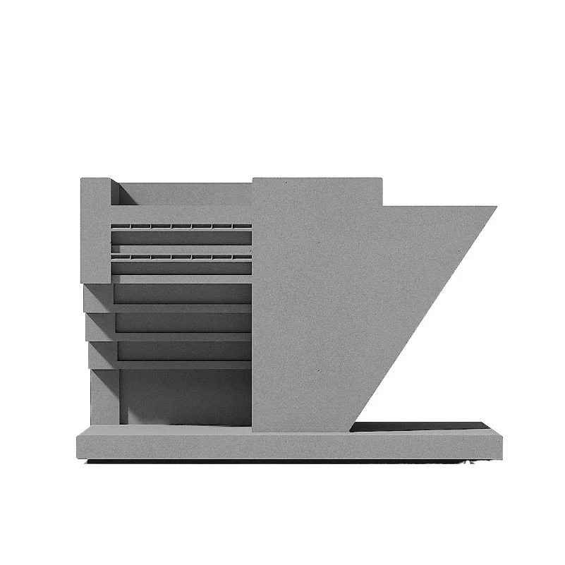 

Cement Building Model Living Room Home Decoration Desktop Concrete Ornament