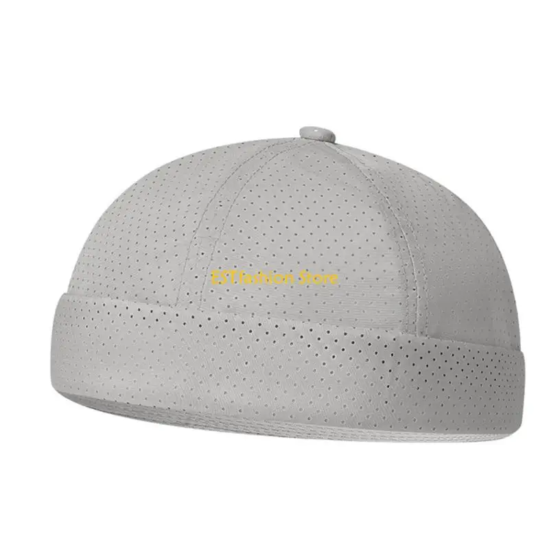 Y5GC Breathable Mesh Sports Cap Quick Dry Lightweight Adjustable Unisex Outdoor Hat