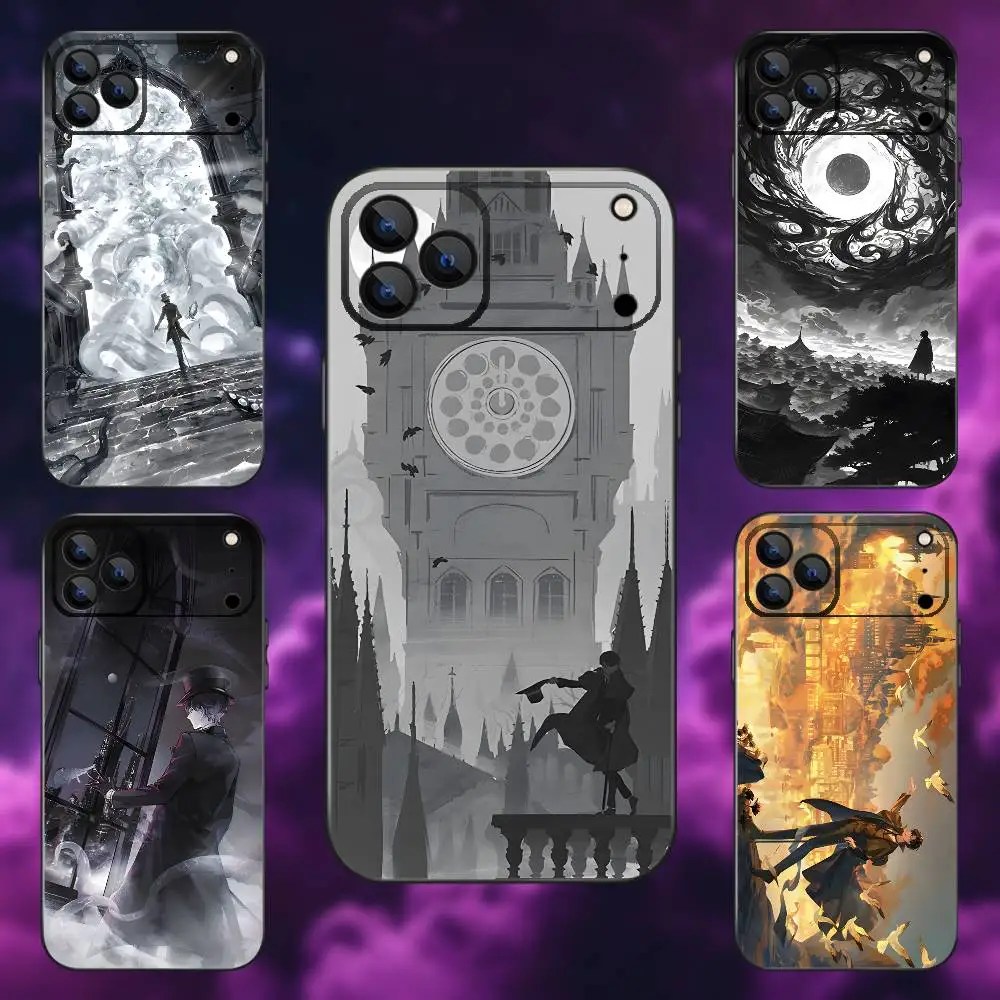 

L-Lord Of M-Mysteries Phone Case For iPhone 17,16,15,14,13,12,Pro,Max,Plus,E,SE4,Air,Mini Black Soft Box