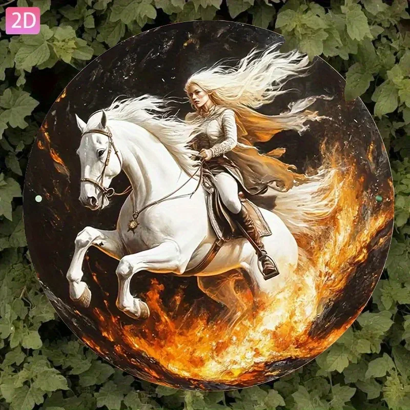 Elegant White Horse…