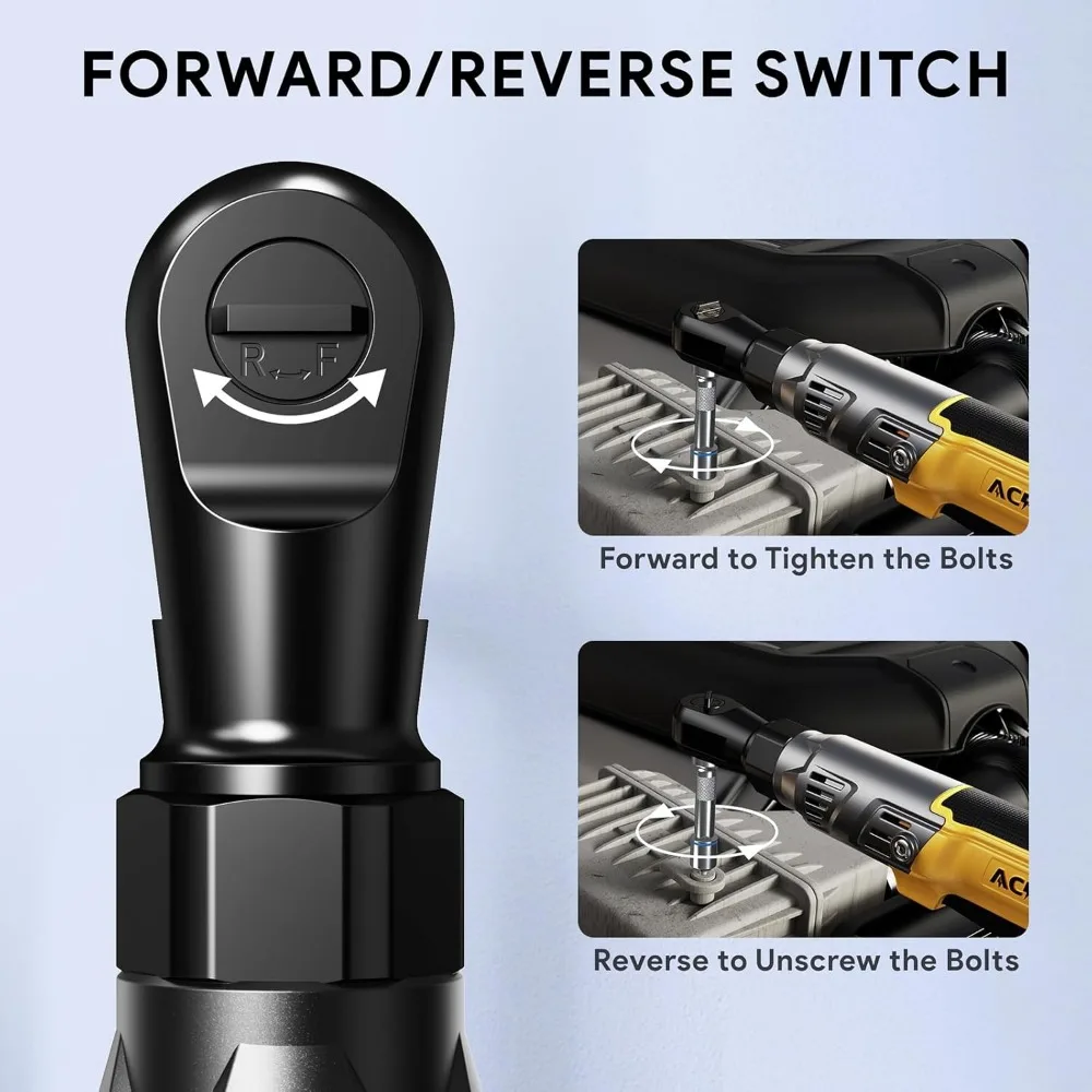 مفتاح ربط بسقاطة لاسلكي 20 فولت ماكس مع عزم دوران 74 قدم وسرعة متغيرة، متوافق مع بطارية ديوالت