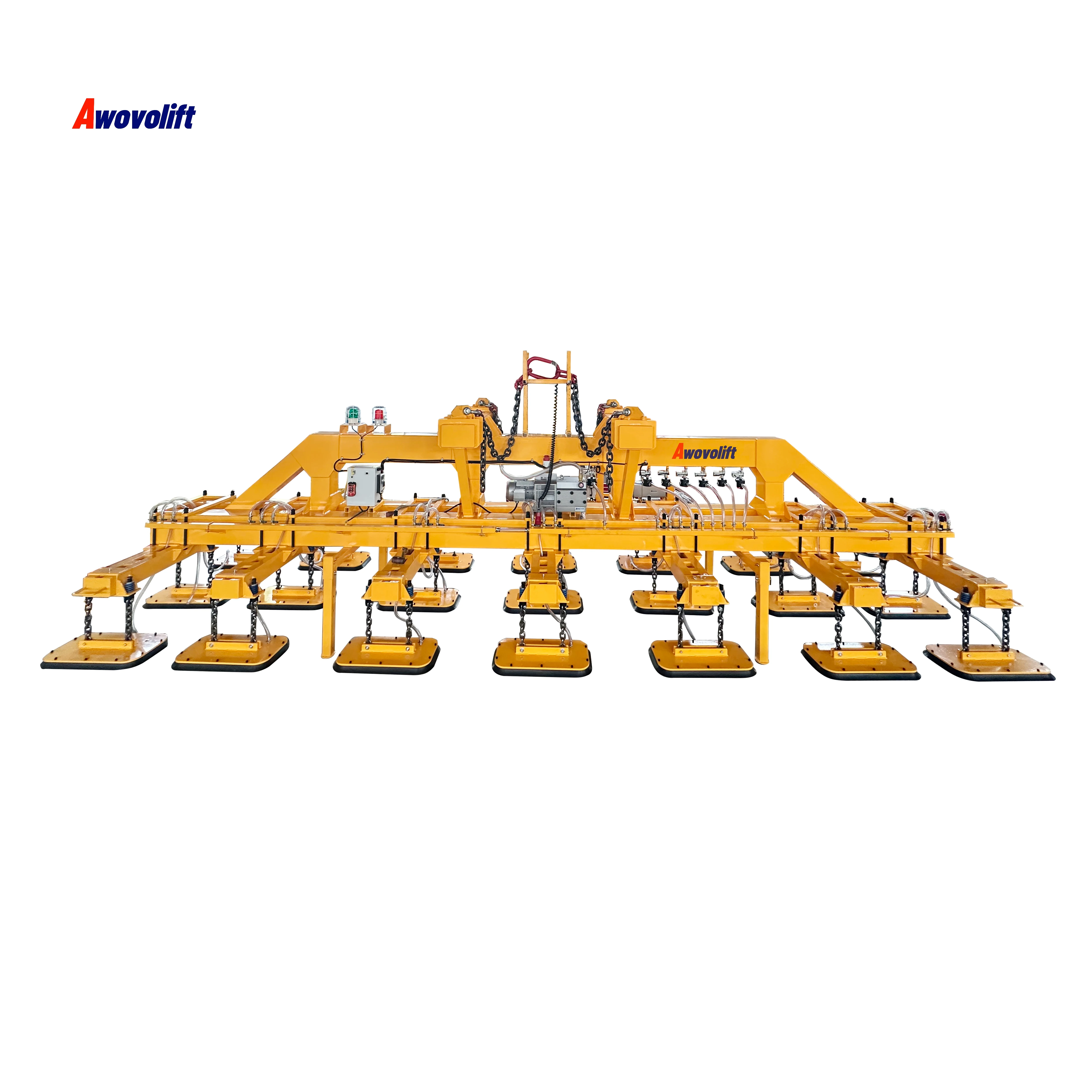 Awovolift 21Tons Sheet Metal Vacuum Lifter Used for Large Steel Shipyard and Sheet Metal Panel Vacuum Lifter With Remote Control