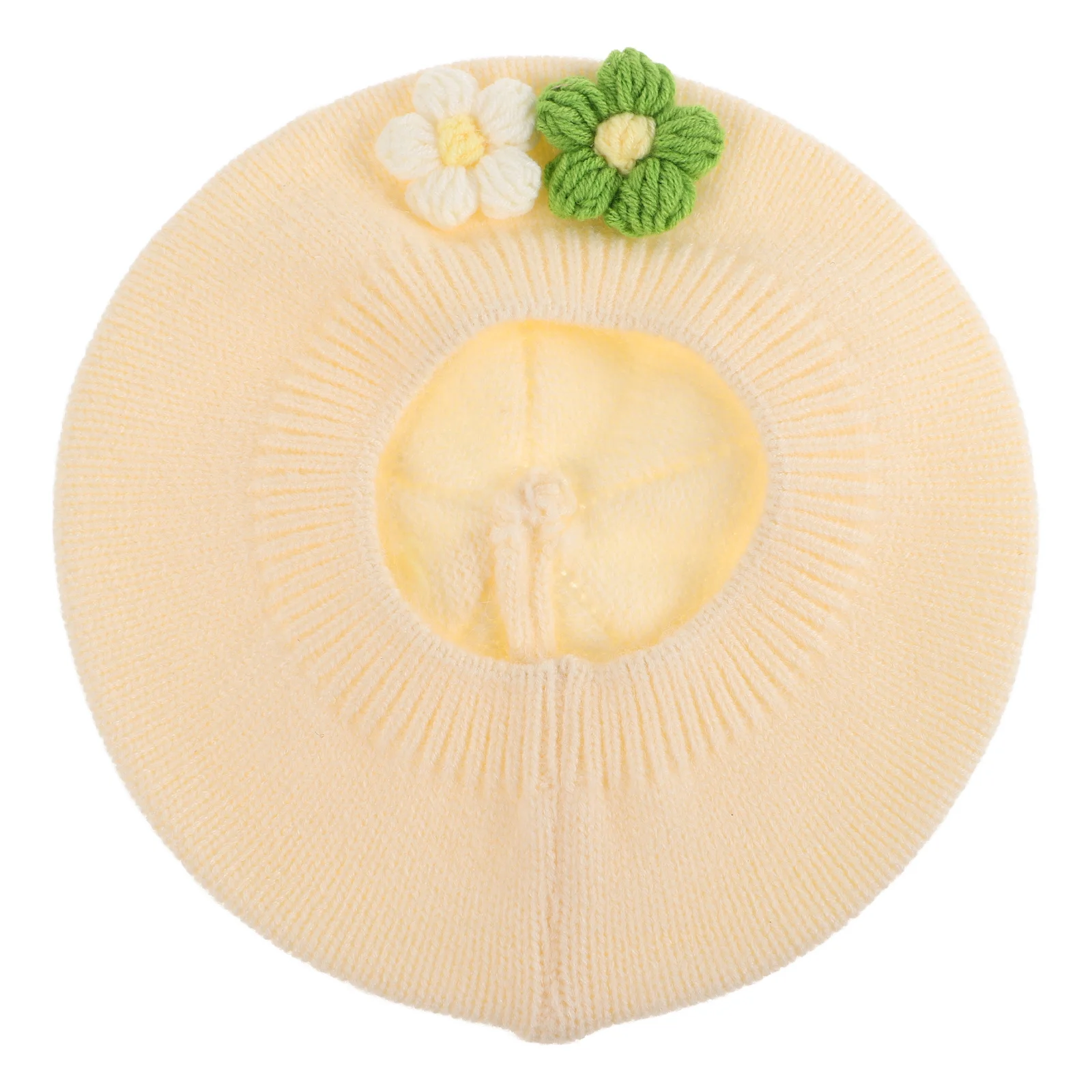 

Зимний берет для маленьких девочек, вязаная шапка-бини во французском стиле для малышей 0-3 лет, вязаный детский берет для холодной погоды