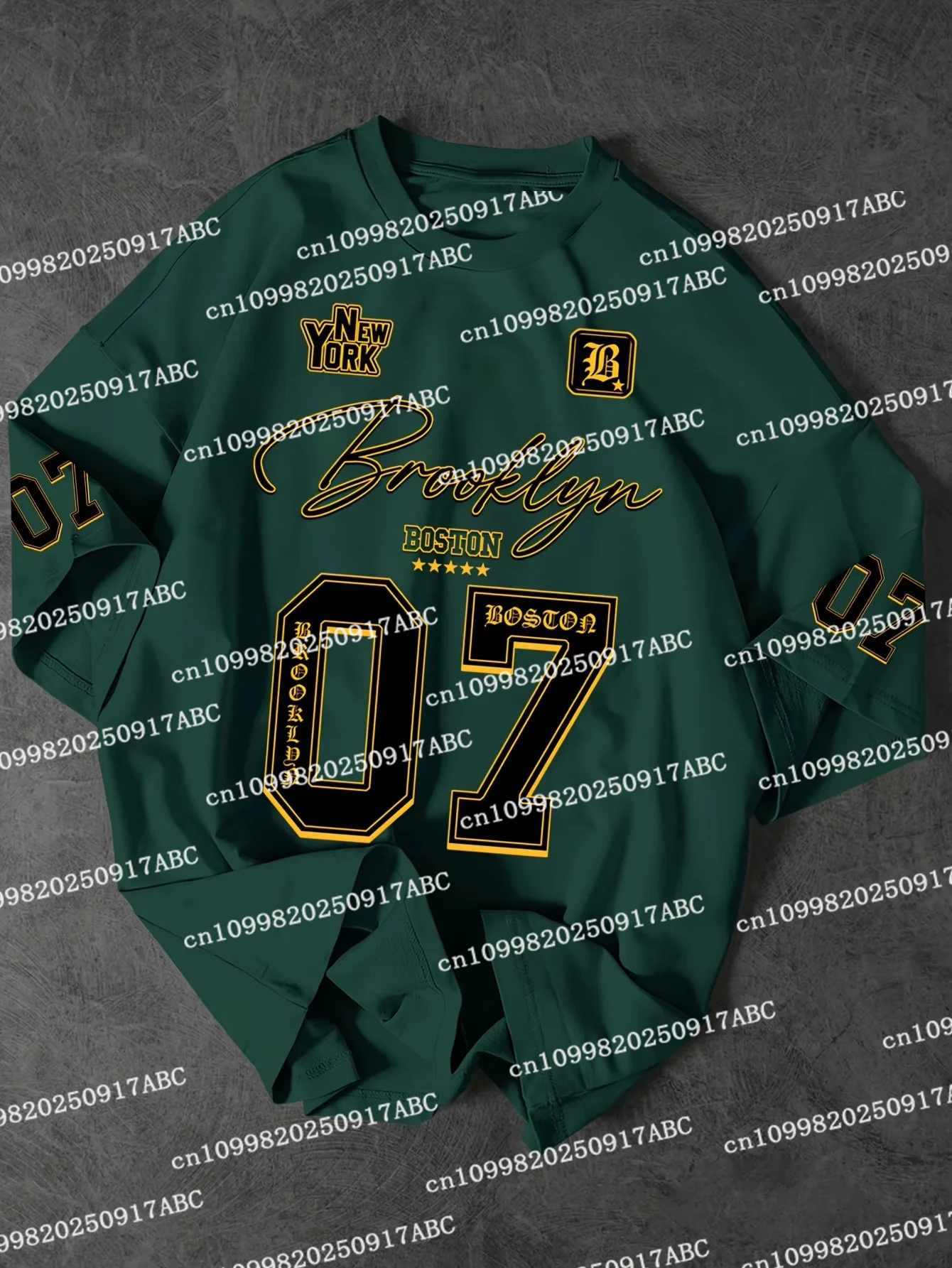 صيف جديد تي شيرت رجالي ملابس رياضية كاجوال ملابس رياضية رقمية في الهواء الطلق الشارع ملابس رجالية طفل تي شيرت المرأة التي شيرت الملابس