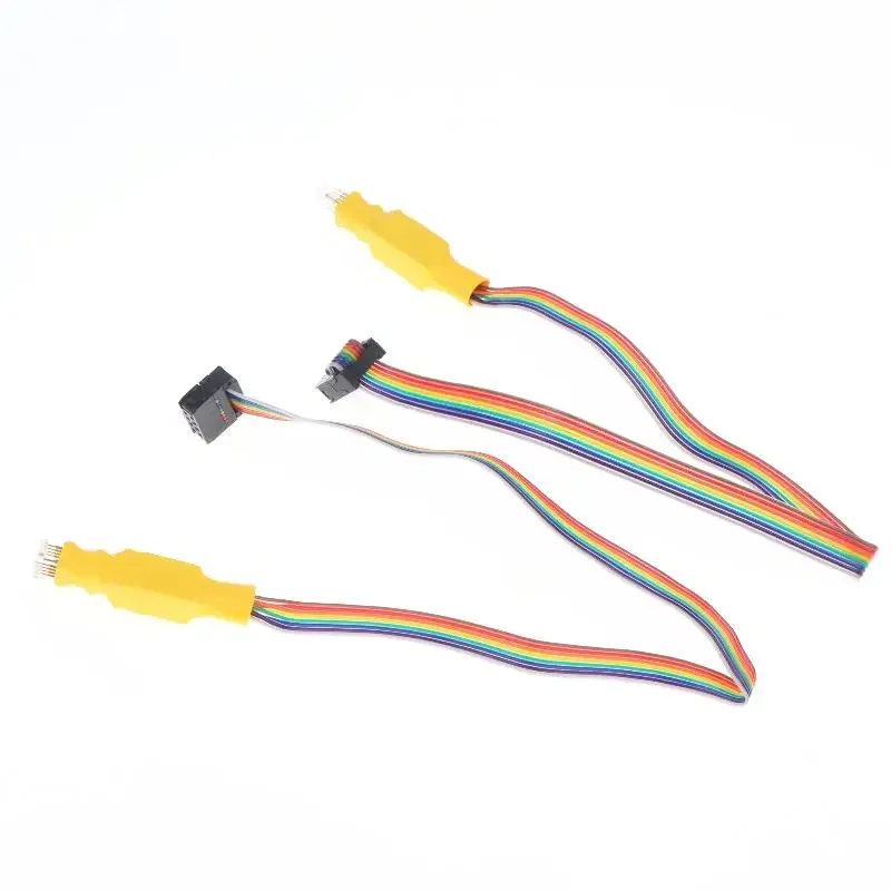 Rainbow Ribbon Cable Test Probe Kit With Stable Connection And Durable Material Perfect For Electronic DIY Circuit Debugging