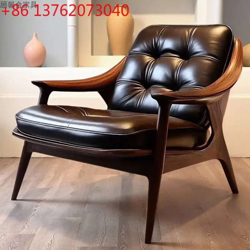 

2026 Modern Light Luxury Sofa Lazy Sofa Leisure Chair Single Balcony Sofa