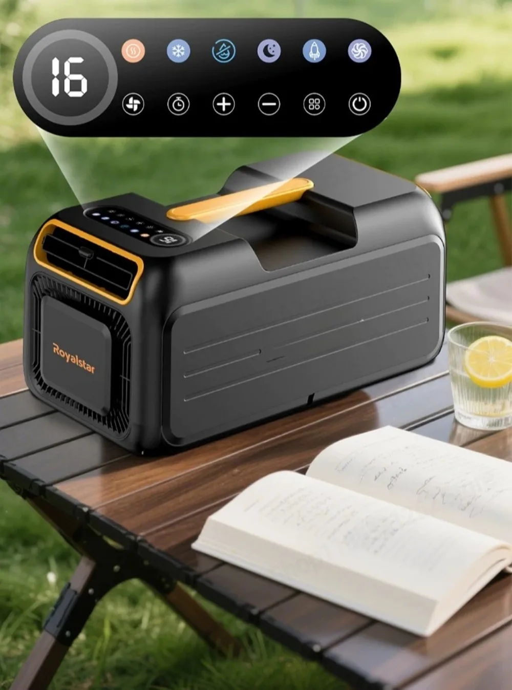 Outdoor portable parking air conditioner heating cooling all in one car mini no outdoor unit kit set