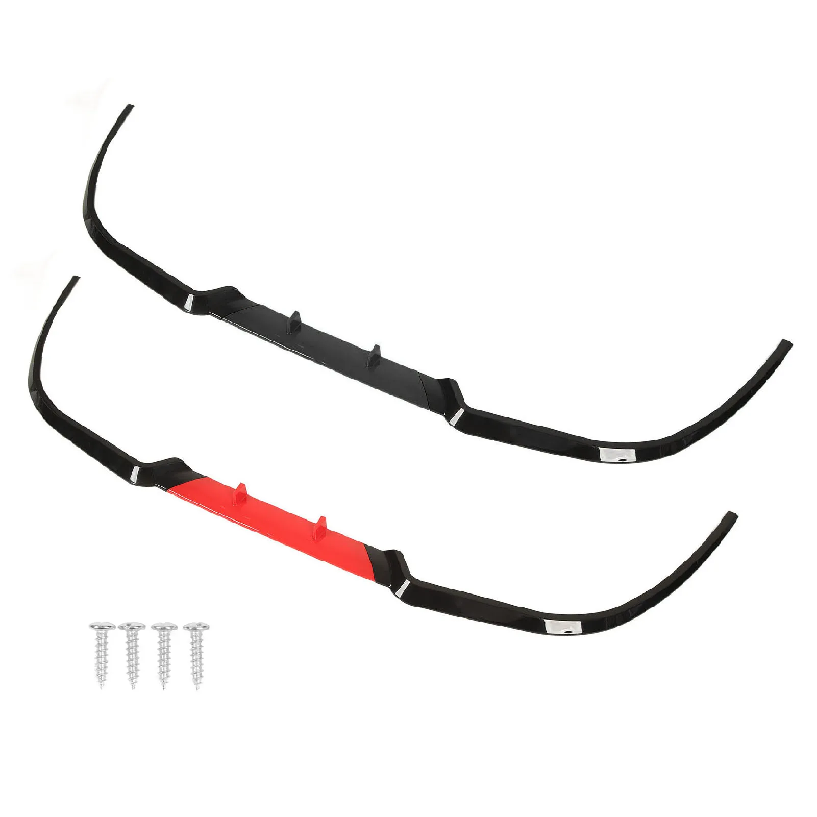 Front Bumper Lip Impact Resistant Front Bumper Lip Separator 114cm Replacement for Seat Leon Front Lip Spoiler