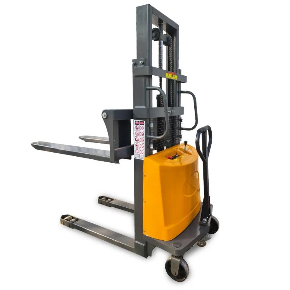 Small lifting pallet stacking and loading and unloading fully electric stacker