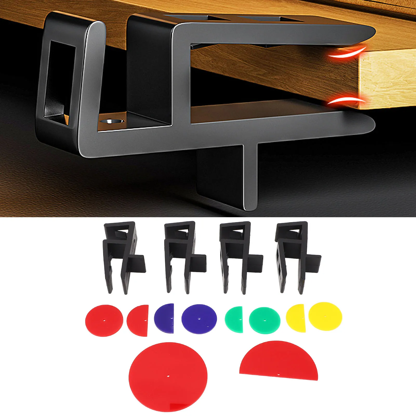 

Carpentry Jigs Set Multifunctional Toe Kicking and Ceiling Scribe Tool for Woodworking Toe Kicking Tool Furniture Fitting Tool