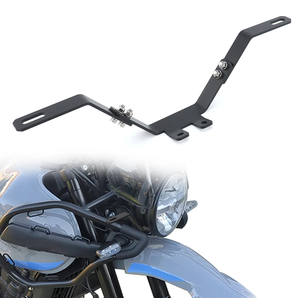

Fit For Royal Enfield Himalayan 450 2024-2025 Motorcycle Steel Auxiliary Light Mounting Holder Bracket Front Fog Pod Light Mount