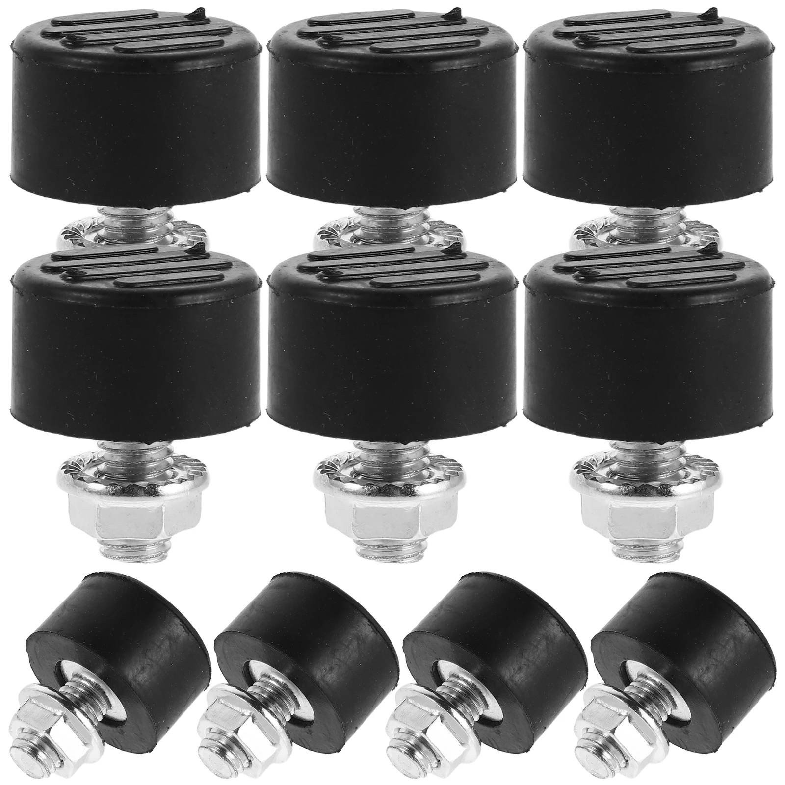 

10Pcs Shock Absorber Pad Uv Resistant Durable Rubber Electric Scooter Motorcycle Kickstand Pad Easy Installation Anti Vibration