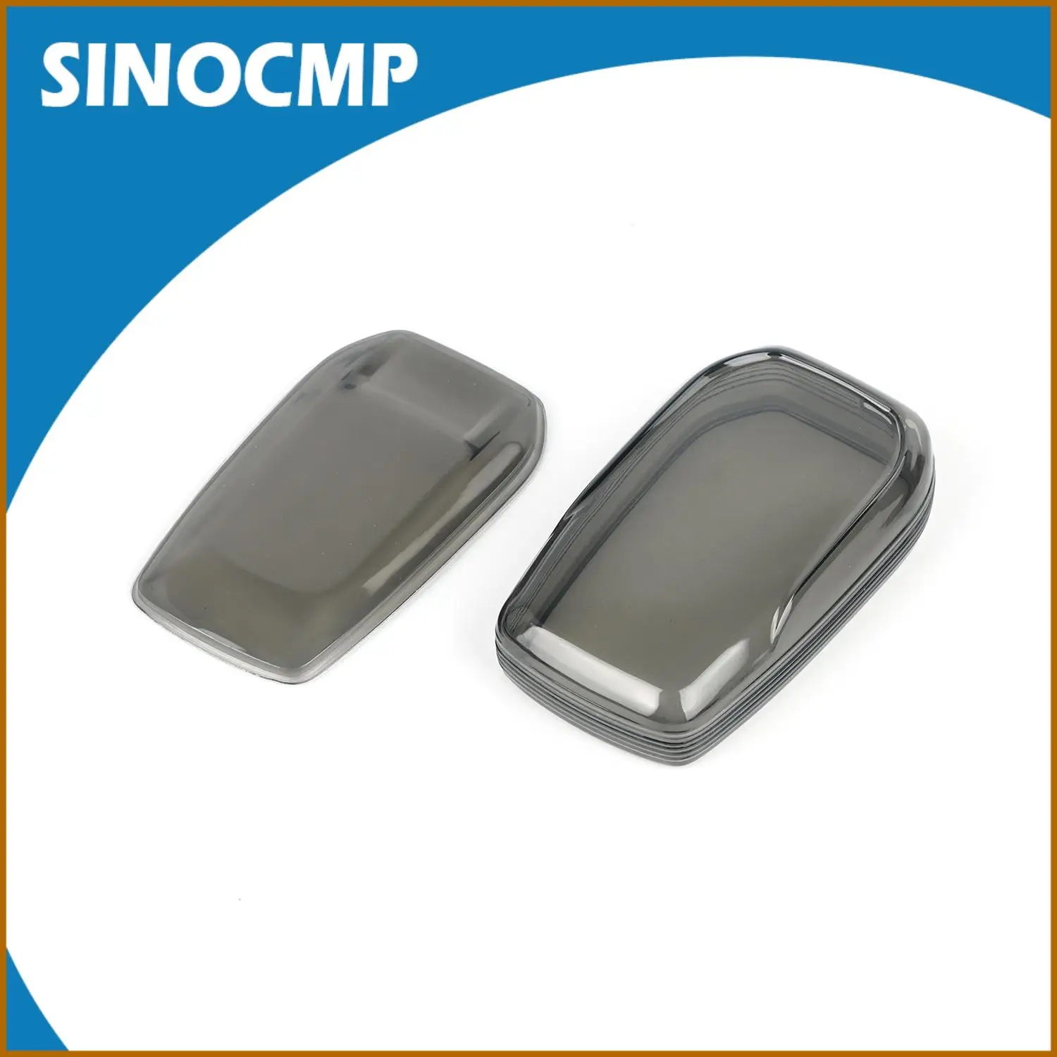 

Key Fob Case Cover Black Transparent TPU For Toyota Sienna Venza Corolla Hilux Tundra Mirai RAV4 LandCruiser Alphard