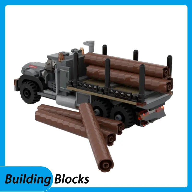 

Spot MOC-92555 316 шт. грузовик DIY сборка мелких частиц строительные блоки развивающая игрушка модель подарочный набор украшений