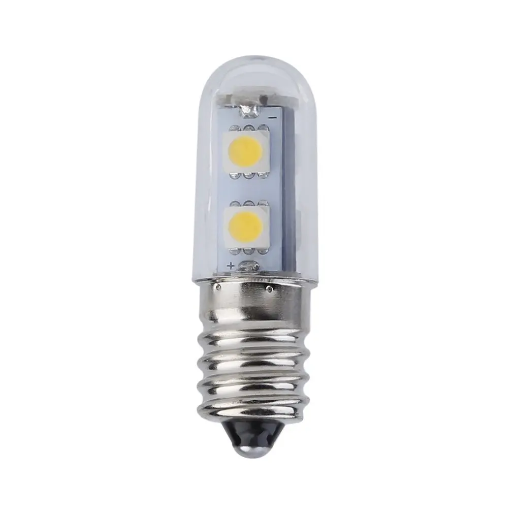 

Mini E14 1W 7 LED 5050 SMD Nature/Warm White Light For Sewing Machine Refrigerator Lamp 110V/220V LED Bulb