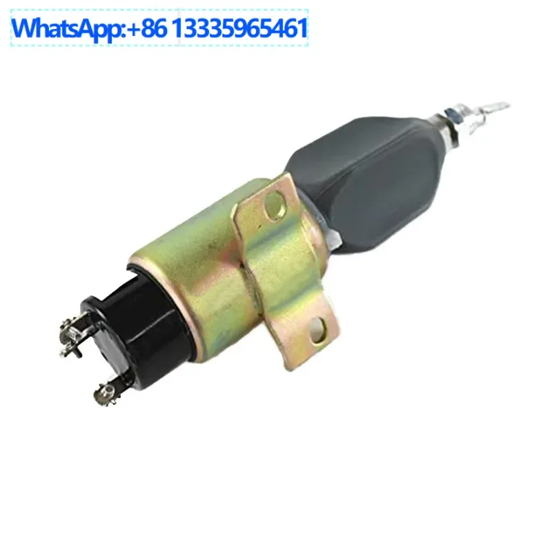 

2PCS Applicable to Cummins Mitsubishi flameout solenoid valve, stop solenoid valve 1751-24E7U1B1A SA-4148T