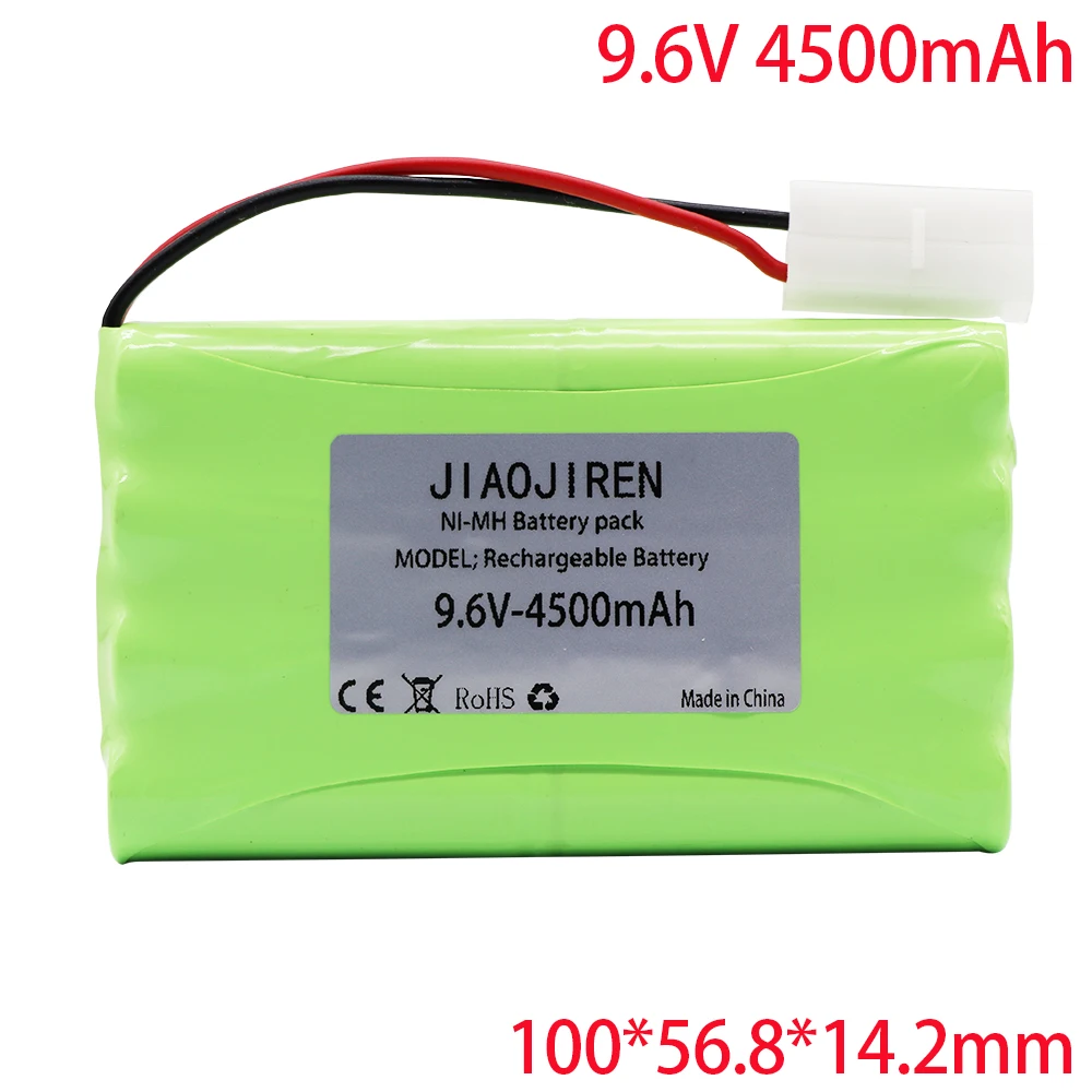 9.6v 4500mah Rechargeable Battery For Rc toys Cars Tanks Robots Gun NiMH Battery AA 9.6v 3500mah Batteries Pack For Rc Boat 5PCS