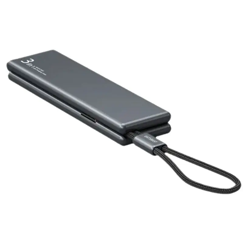 Portable One-To-Three Cable Three-In-One Treasure Box Data Cable Motorcycle Electronic Accessorie