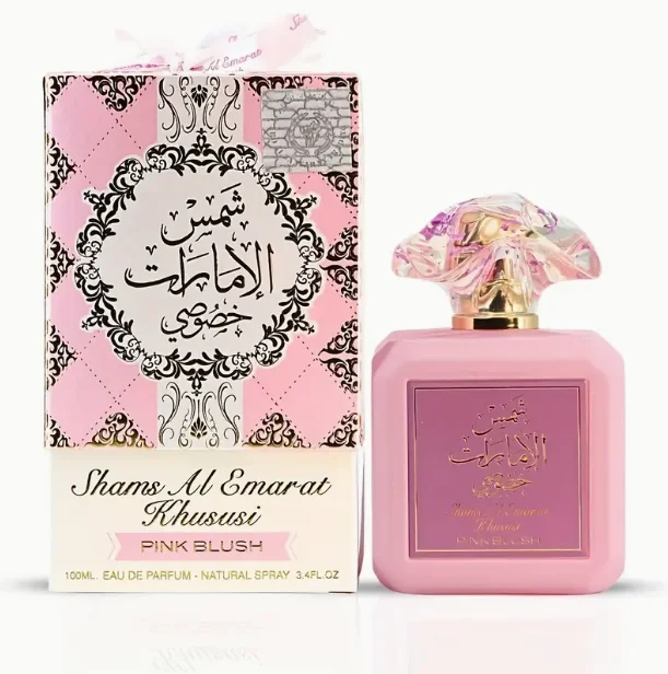 

Ard al Zaafaran Pink Blush Shams Al Emarat Khususi, духи Marshmallow Blush для женщин, парфюмерная вода - 100 мл (3,4 унции) Romanti