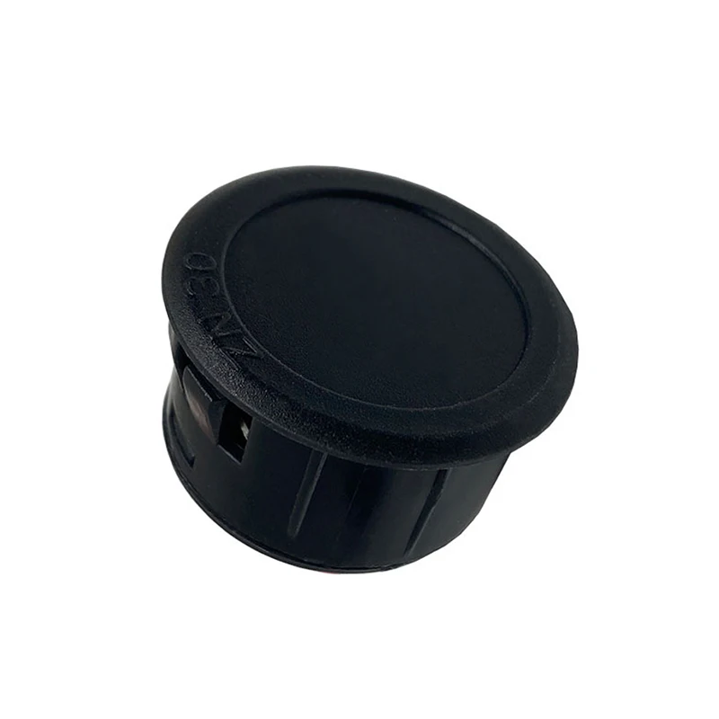 โวลต์มิเตอร์แบบดิจิทัลไฟ LED แสดงผลแบบวงกลม2เส้นมิเตอร์วัดไฟ DC 5-100V DC