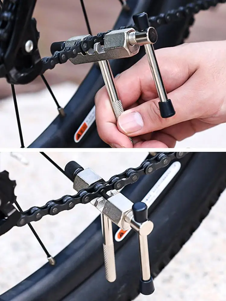AliExpress NONE Bike Chain Breaker Tool Stainless Steel Chain Squeeze Remover & Splitter Bicycle Repair Cutter for Cycling Maintenance