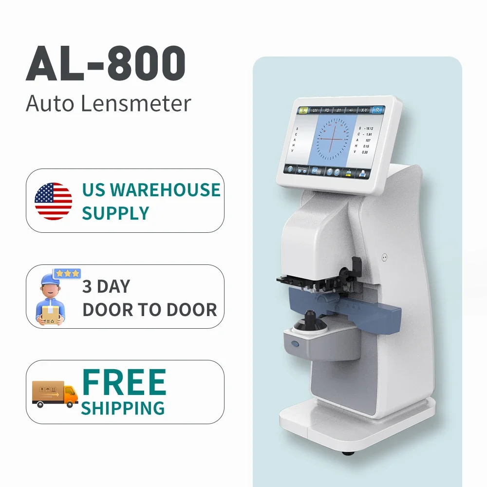Multifunctioneel optisch optometrie-instrument Focimeter Automatische lensometer Digitaal te koop